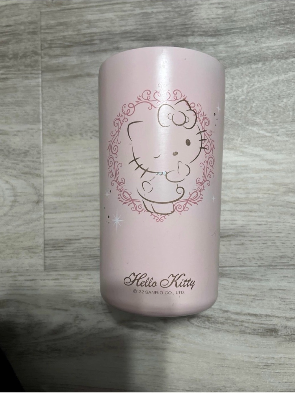 Sanrio Hello Kitty Pale Pink tumbler Bottle - NO LID